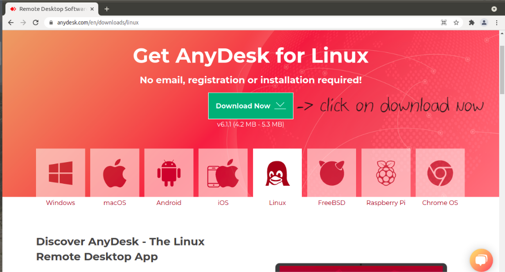 installing anydesk ubuntu